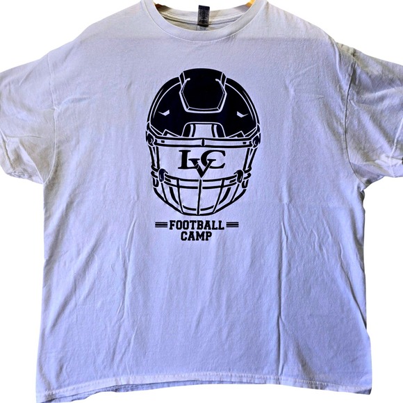 Gildan Other - Gildan Mens Shirt XL LVC Football Camp Graphic T-Shirt‎ Lehigh Valley College